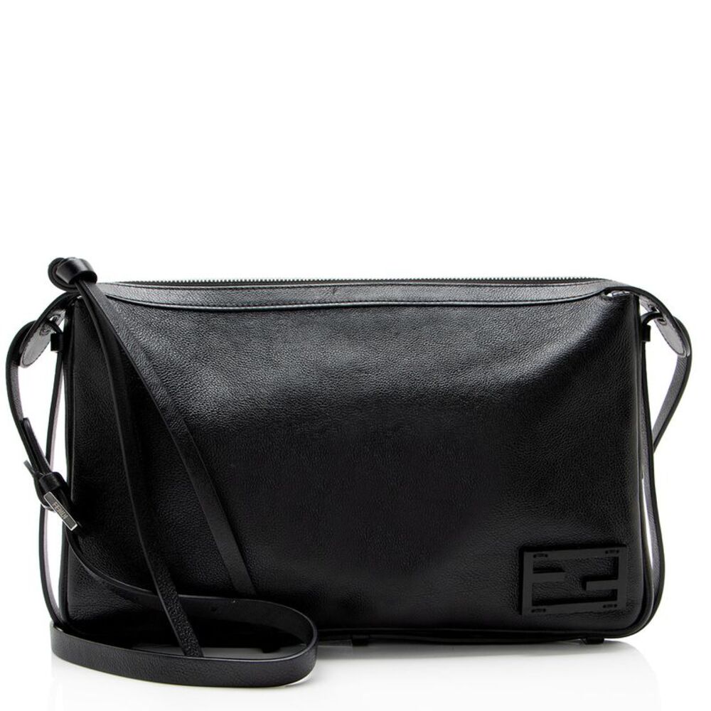 Fendi Calfskin Simply Medium Shoulder Bag